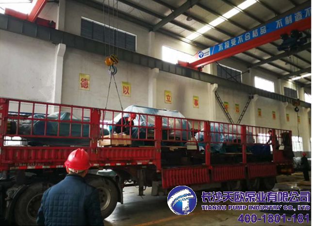 長沙天鵝工業泵股份有限公司長沙婷婷五月色综合工業（yè）泵耗時1個月自平（píng）衡多級泵專車發貨