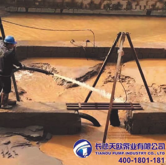 工程施工抽排泥沙（shā）水泵,清理沉澱池,水底采沙,河底池塘清於（yú）泵