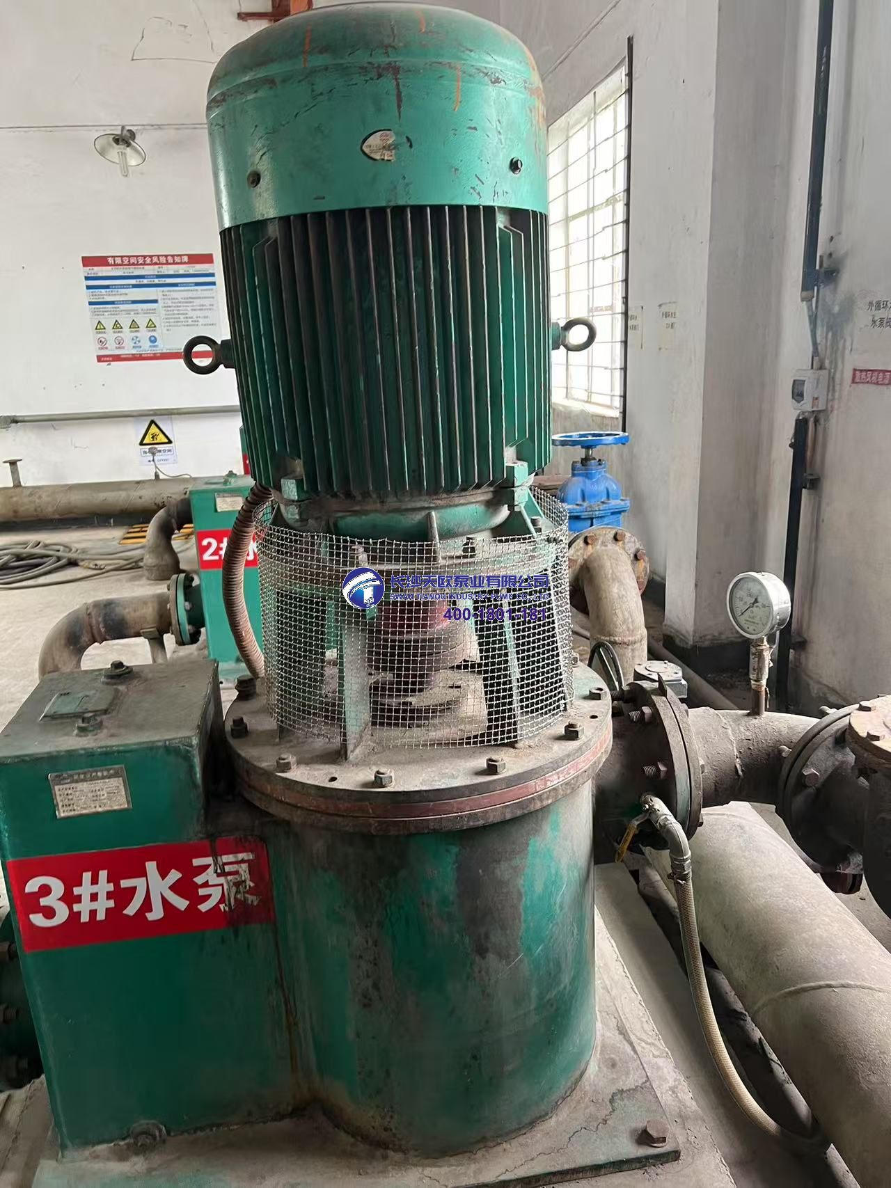 長沙天鵝工業泵（bèng）股（gǔ）份有限公司（sī）WLZ/WZY立式無密封汙水自吸泵平穩運行21年