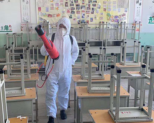忻州某學（xué）校消毒殺菌