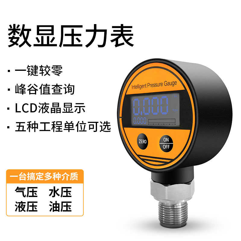 壓力（lì）表（biǎo）數顯真空壓力表
